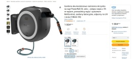 Gardena Akumulatorowa Naścienna Skrzynka na Wąż PowerRoll XL Solo