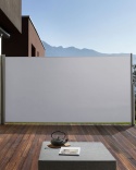 Markiza Boczna Beliani DORIO 180x300 cm, Jasnoszara