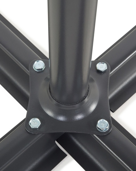 Parasolka ogrodowa Cantilever RAVENNA 300 cm, Beżowa – Mechanizm korbkowy, Obrót 360° Parasolka ogrodowa Cantilever RAVENNA 300 cm, Beżowa – Mechanizm korbkowy, Obrót 360°
