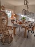 Fotel paw EMMANUELLE rattanowy naturalny | Beliani
