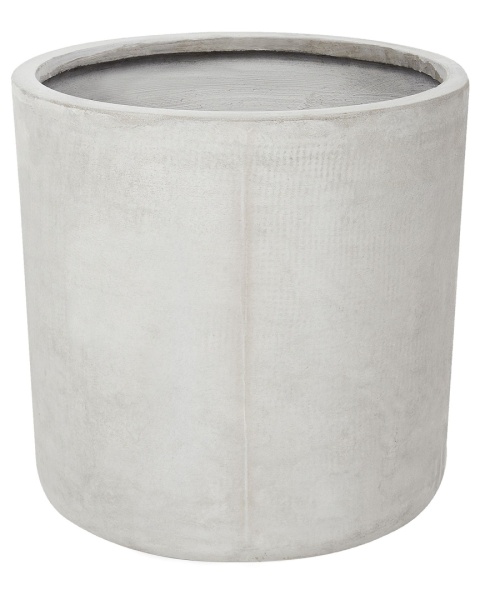 Donica MESSENE 41 cm | Jasnoszara | Okrągła doniczka z włókna ceramicznego Donica MESSENE 41 cm | Jasnoszara | Okrągła doniczka z włókna ceramicznego