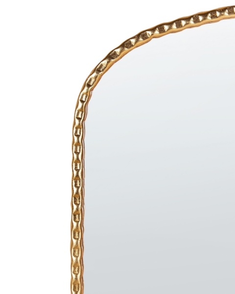 Lustro ścienne LIVRY – złote, 71 × 71 cm Lustro ścienne LIVRY – złote, 71 × 71 cm