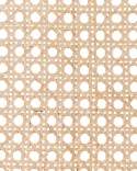 Beliani Parawan CORTONA Jasnobrązowy – 3-Panelowy, Rattanowy, 118 x 180 cm