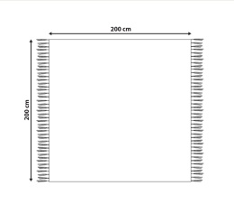 Koc Piknikowy z Izolacją Beliani BUILI 200x200 cm, Wielokolorowy