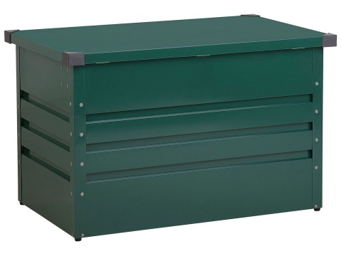 Skrzynia ogrodowa CEBROSA 100x62 cm, Metalowa, Zielona – 300 L, Zamek Skrzynia ogrodowa CEBROSA 100x62 cm, Metalowa, Zielona – 300 L, Zamek