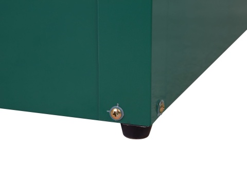 Skrzynia ogrodowa CEBROSA 100x62 cm, Metalowa, Zielona – 300 L, Zamek Skrzynia ogrodowa CEBROSA 100x62 cm, Metalowa, Zielona – 300 L, Zamek