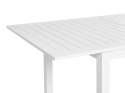 Stół ogrodowy rozkładany biały SKALOMA 180–240 x 90 cm