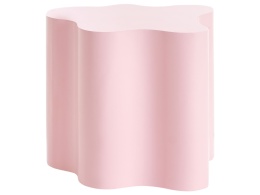 Stolik Boczny Beliani SAKAMI, Różowy Pastelowy, Nowoczesny Design