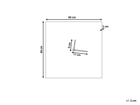Zegar ścienny TOMAR 40 cm różowy metalowy | Beliani Zegar ścienny TOMAR 40 cm różowy metalowy | Beliani