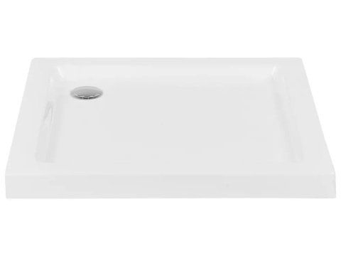 Beliani Brodzik prysznicowy AMPAY 90x90x7 cm biały
