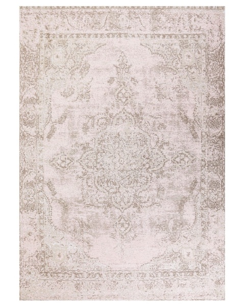 Beliani Dywan bawełniany różowy 160 x 230 cm MATARIM Beliani Dywan bawełniany różowy 160 x 230 cm MATARIM