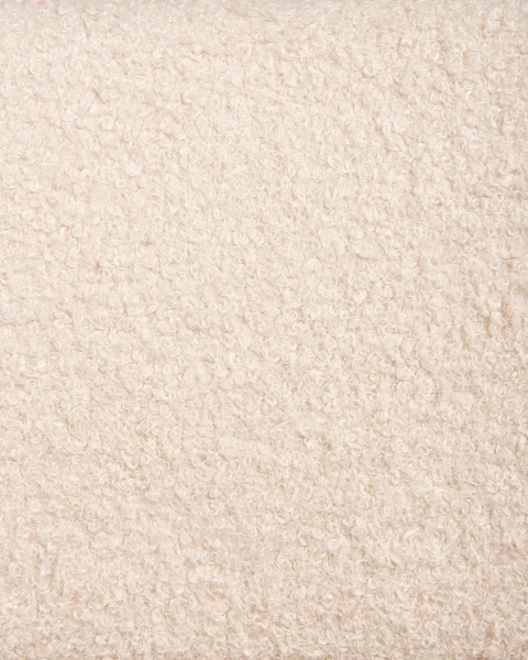 Beliani Krzesło do jadalni DALBO Boucle Ciemnobrązowe/Jasnobeżowe