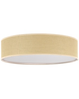 Beliani Lampa sufitowa MAGNO – naturalna pleciona 60 cm