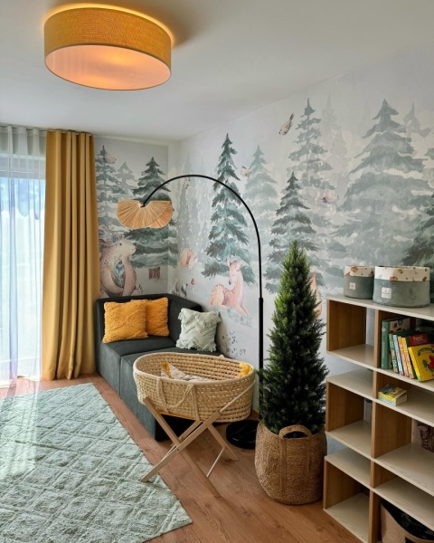 Beliani Lampa sufitowa MAGNO – naturalna pleciona 60 cm Beliani Lampa sufitowa MAGNO – naturalna pleciona 60 cm