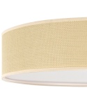 Beliani Lampa sufitowa MAGNO – naturalna pleciona 60 cm