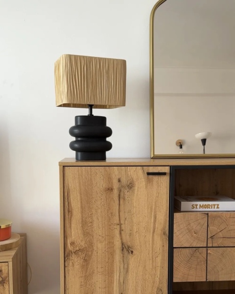 Beliani Lustro ścienne ACONCHI 58x100 cm złote wiszące