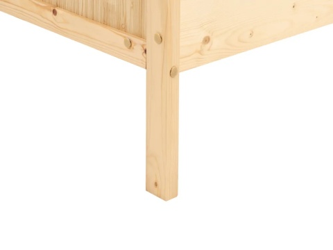 Beliani Rozsuwane łóżko dziecięce MONTIGNY 90×200 cm drewno sosnowe jasnobrązowe