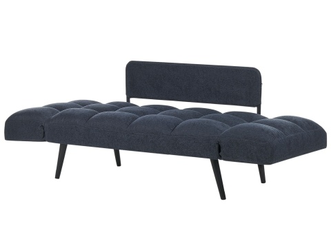 Beliani Sofa rozkładana ciemnoniebieska BREKKE Beliani Sofa rozkładana ciemnoniebieska BREKKE