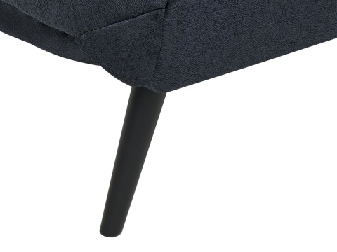 Beliani Sofa rozkładana ciemnoniebieska BREKKE Beliani Sofa rozkładana ciemnoniebieska BREKKE