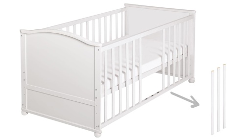 Kompletne Łóżeczko Dziecięce roba 70x140 cm "Woodland Buddies" z Wyposażeniem (Zestaw 5w1)