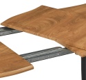 Stół Rozkładany HOME DECO FACTORY 120-160 cm – Efekt Dębu, Nowoczesny
