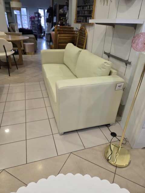 Beliani Sofa Helsinki – 3-osobowa, skóra naturalna, seledynowa, nowoczesna