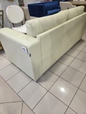Beliani Sofa Helsinki – 3-osobowa, skóra naturalna, seledynowa, nowoczesna
