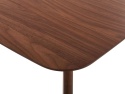 Stół Do Jadalni Beliani MADOX Ciemny Orzech 150+ 40 x 90 cm