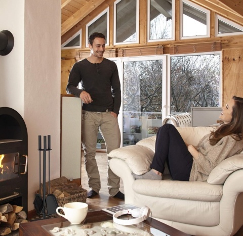 Zestaw Kominkowy 4-częściowy Relaxdays, Czarny Stalowy, Nowoczesny