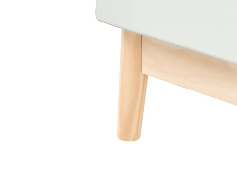 Beliani Przewijak z komodą QUILPIE Light Green z szufladami 102 cm