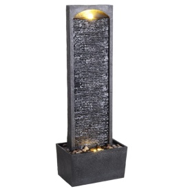 Fontanna Ogrodowa Teamson Home 98cm Efekt Łupka – Szara [OUTLET - Do naprawy]