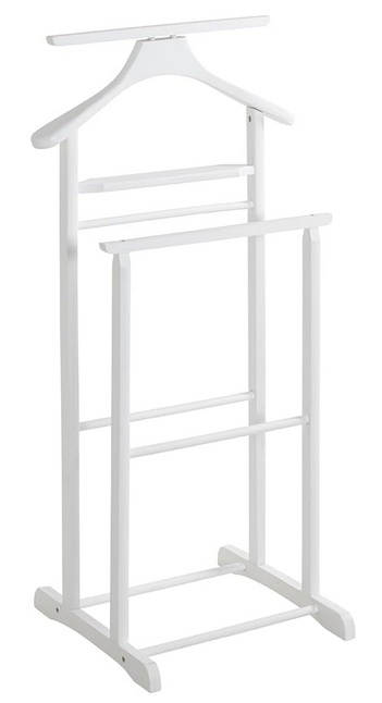 HAKU Möbel Parter, Lite Drewno, Biały, 47 x 36 x 102 cm