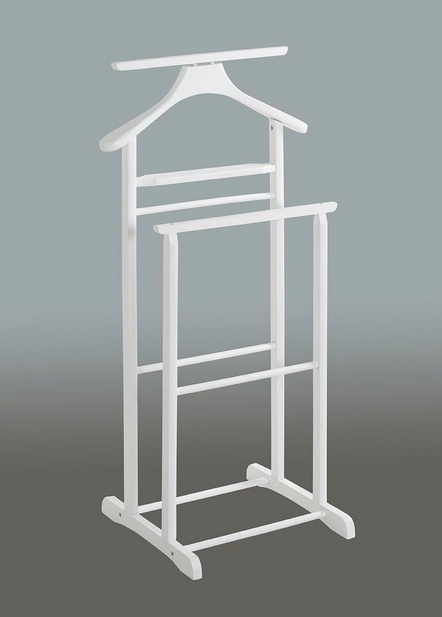 HAKU Möbel Parter, Lite Drewno, Biały, 47 x 36 x 102 cm