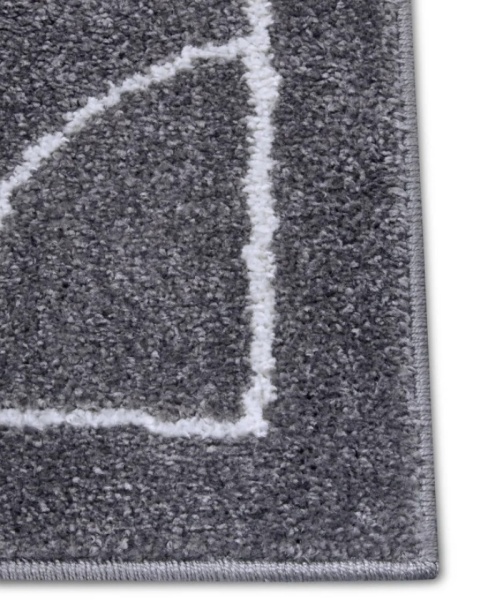 Hanse Home dywan dziecięcy Boisko Piłka Adventures 160x235 cm, szary, prostokątny, do pokoju dziecięcego