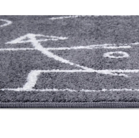 Hanse Home dywan dziecięcy Boisko Piłka Adventures 160x235 cm, szary, prostokątny, do pokoju dziecięcego