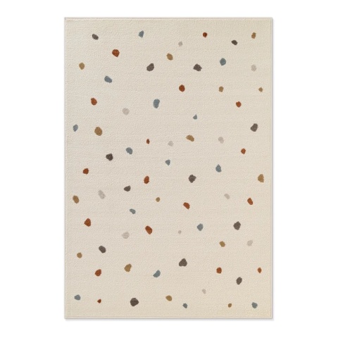Hanse Home dywan dziecięcy Funny Dots 160x235 cm, kremowy, polipropylen, krótki włos