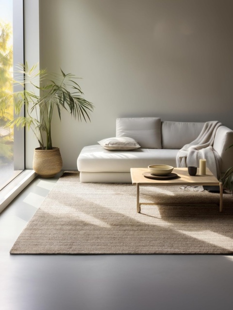 Hanse Home dywan jute 160x230 cm, 100% juta, ręcznie tkany, naturalny, boho, szaro-brązowy