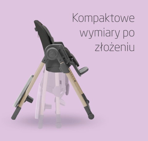 Krzesełko do Karmienia Maxi-Cosi Minla 6w1 – Od Urodzenia do 14 Lat (60 kg), Beyond Graphite