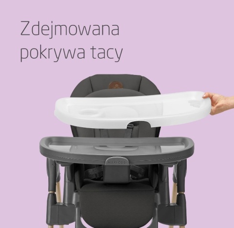 Krzesełko do Karmienia Maxi-Cosi Minla 6w1 – Od Urodzenia do 14 Lat (60 kg), Beyond Graphite