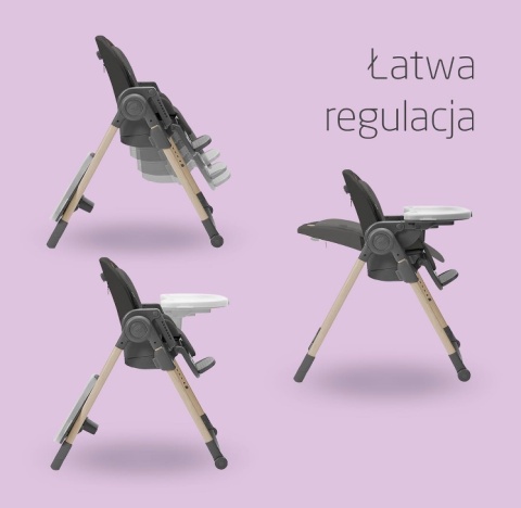 Krzesełko do Karmienia Maxi-Cosi Minla 6w1 – Od Urodzenia do 14 Lat (60 kg), Beyond Graphite