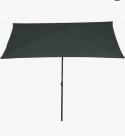 Parasol Ogrodowy SIENA GARDEN City 140x210 cm – UPF 50+ Szary [OSTATNIA SZTUKA]