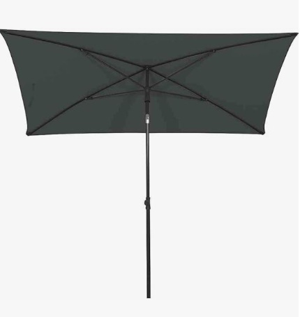 Parasol Ogrodowy SIENA GARDEN City 140x210 cm – UPF 50+ Szary [OSTATNIA SZTUKA]