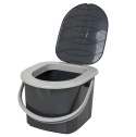 Toaleta Turystyczna BranQ 15,5L Antracyt – Przenośna, Ekologiczna (Z Recyklingu)