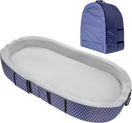 Łóżeczko turystyczne dla dziecka JAOGAUS z materacem – składane, wodoodporne