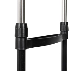 Stojak/ wieszak na Ubrania COMPACTOR – Regulowana Wysokość 85-165 cm, Na Kółkach