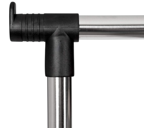 Stojak/ wieszak na Ubrania COMPACTOR – Regulowana Wysokość 85-165 cm, Na Kółkach