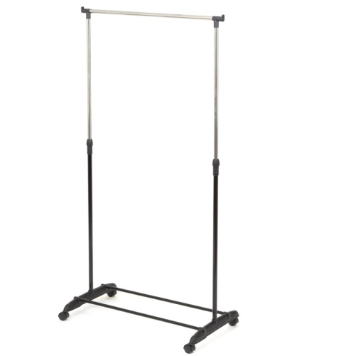 Stojak/ wieszak na Ubrania COMPACTOR – Regulowana Wysokość 85-165 cm, Na Kółkach