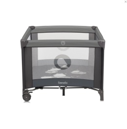 Lionelo Bonnie Grey Scandi – Kojec Dziecięcy 3w1 z Materacem T25 i Bocznym Wejściem