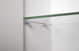 Szafka z Lustrem SCHILDMEYER 60x75 cm Biały Połysk – LED, Gniazdko, Niemiecka Jakość