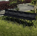 Ławka Składana 6-Oobowa WEIDPHL – Przenośna, Wodoodporna, Do Sportu i Kempingu
